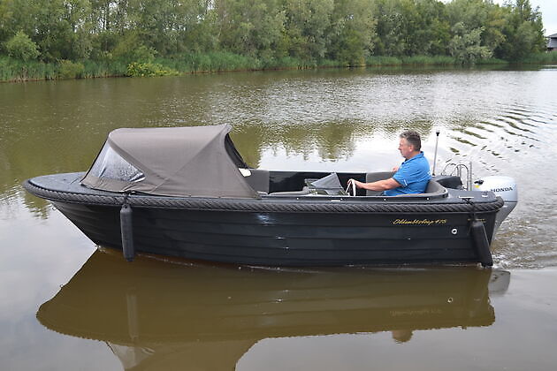 Oldambtsloep 475 + Honda BF15 Watersport Reinders Beerta