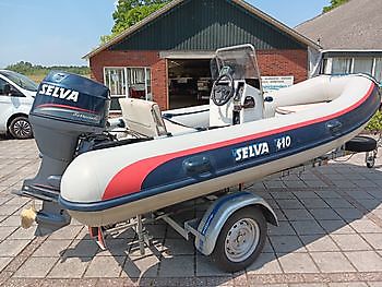 RIB Selva 410 + Selva Barracuda 50 ELPT Watersport Reinders Beerta