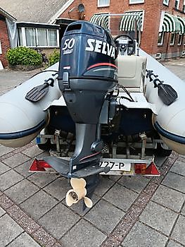 RIB Selva 410 + Selva Barracuda 50 ELPT Watersport Reinders Beerta