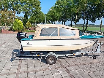 Almar bootje met Suzuki DF9.9 Watersport Reinders Beerta