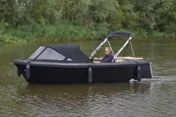 Oldambtsloep 570 Tender + ePropulsion Navy 3.0 Evo Watersport Reinders Beerta