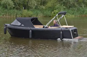 Oldambtsloep 570 Tender + ePropulsion Navy 3.0 Evo Watersport Reinders Beerta
