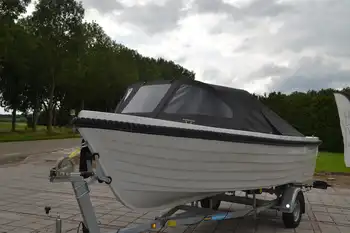 Oldambtsloep 550XL + Suzuki DF20 + Pega trailer Watersport Reinders Beerta