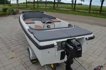 Oldambtsloep 550XL + Suzuki DF20 + Pega trailer Watersport Reinders Beerta