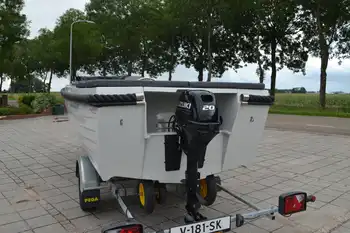 Oldambtsloep 550XL + Suzuki DF20 + Pega trailer Watersport Reinders Beerta